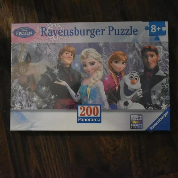 Ravensburger Disney Frozen Friends Panorama 200 Piece Jigsaw Puzzle - Picture 1 of 1